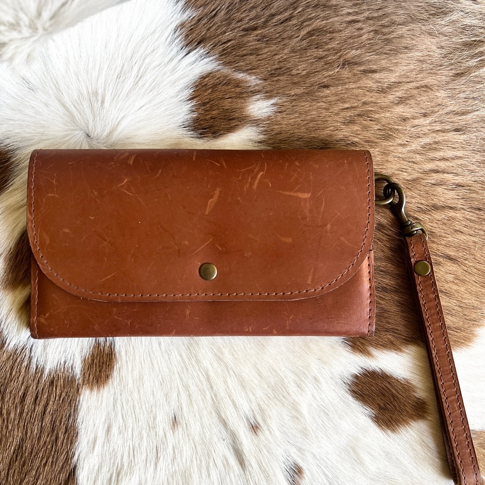 Able Brown Leather Wallet